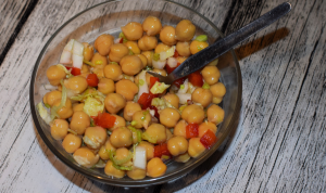 Phone-Sex-Mistress-Sascha-March-Highlights-Chickpea-and-Cucumber-Salad-800-601-6875